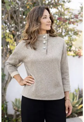 GIOIA STRIK MED 3 RHINSTEN SANDMELANGE