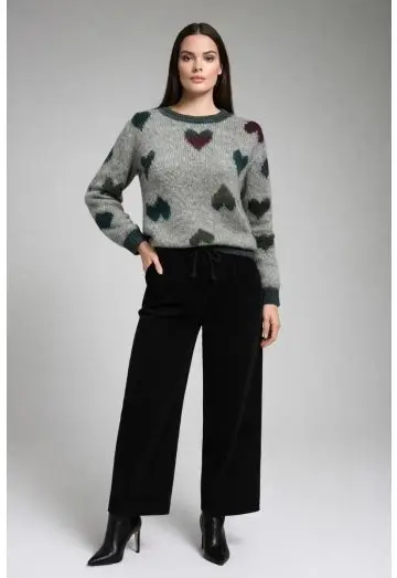 LORENZO BUKS M/ VIDDE BABY FLØJL SORT