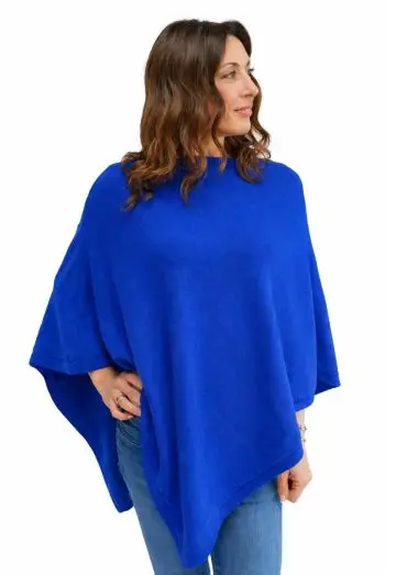 PONCHO STRIK ROYAL BLÅ