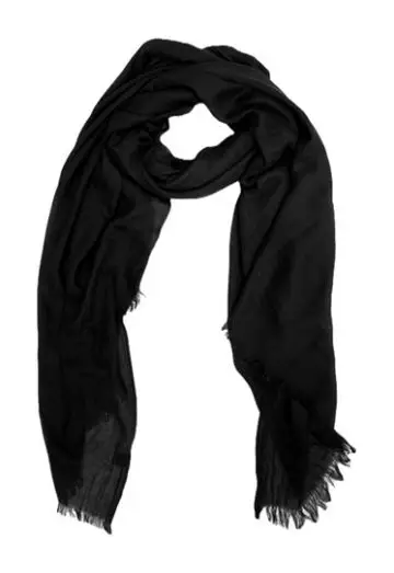 ROMINA CASHMERE TØRKLÆDE SORT